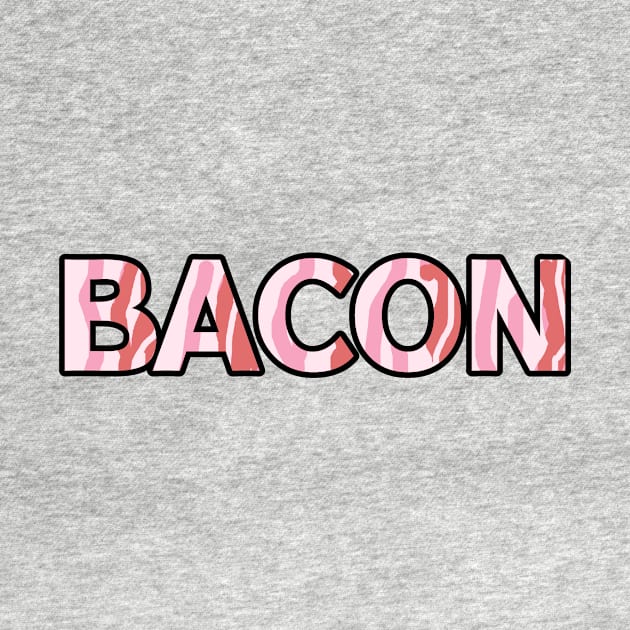 streaky bacon strips font rashers pig pork by Captain-Jackson